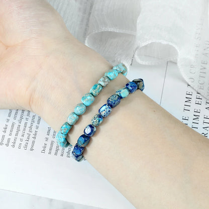 Natural Stone Beaded Bracelet