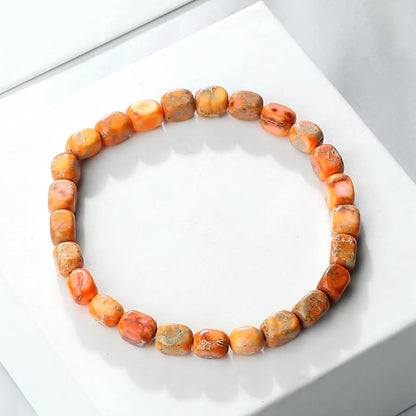 Natural Stone Beaded Bracelet